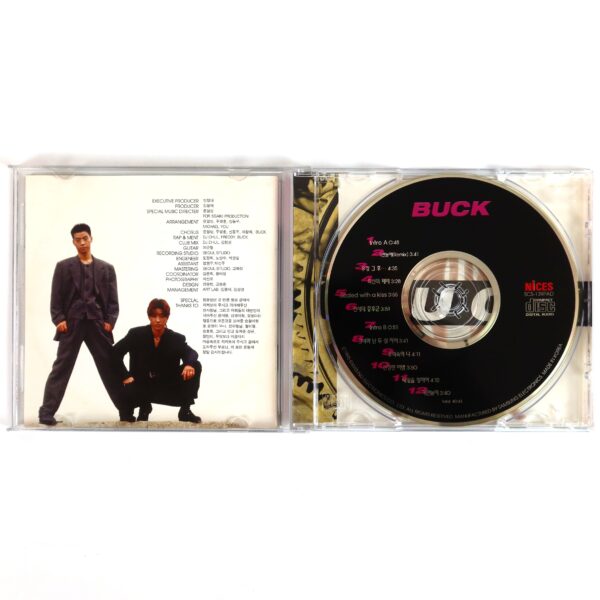 Buck - Buck 1st Album CD 90s K-Pop Dance 1995