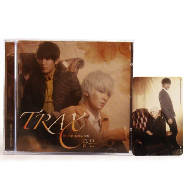 TRAX - Blind The Third Mini Album CD + Photocard K-Rock K-Pop SM 2011