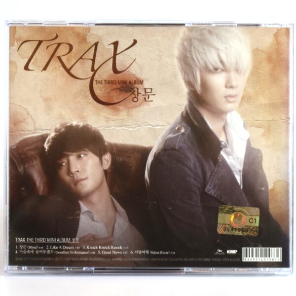 TRAX - Blind The Third Mini Album CD + Photocard K-Rock K-Pop SM 2011