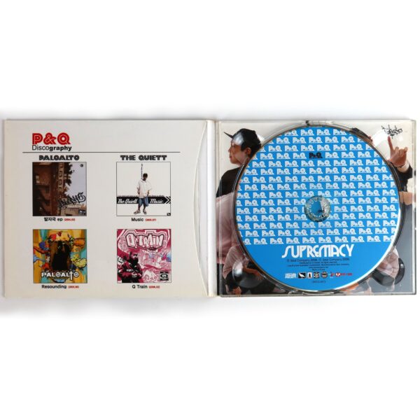 P&Q - Supremacy Album CD Paloalto & The Quiett K-Rap Korean Hip Hop 2006