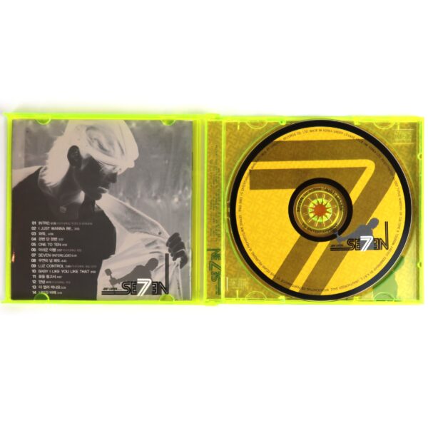 Se7en - Just Listen Album CD K-Pop 2006 YG 2