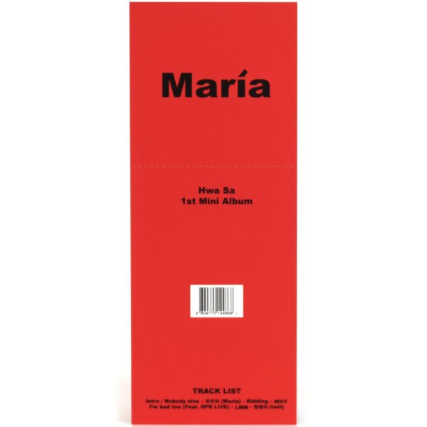 Hwasa - Maria Bizent Pre-order Benefit Ticket Photocard POB Mamamoo