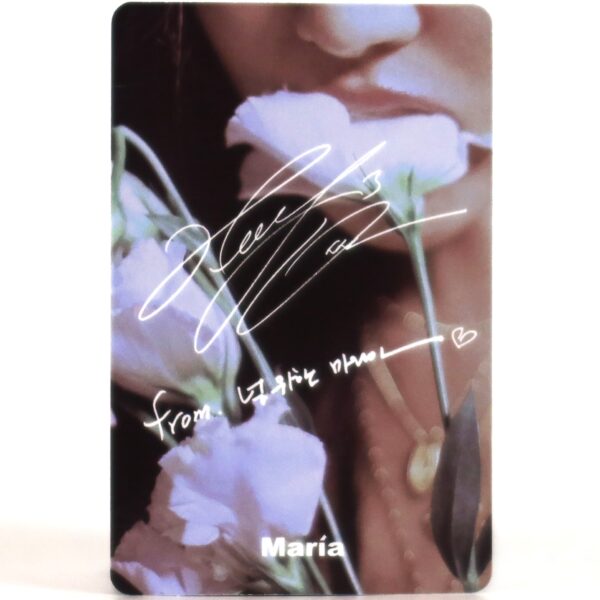 Hwasa - Maria Album Photocard Mamamoo 2020
