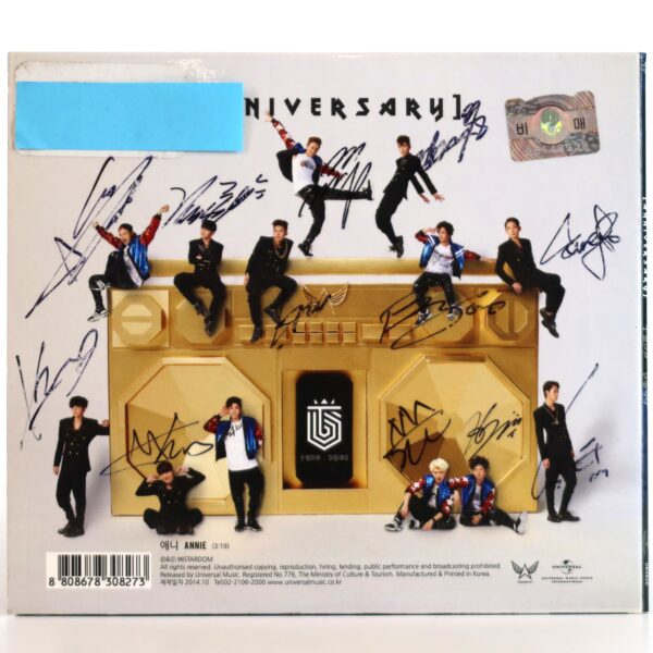 Topp Dogg - Anniversary Signed Autographed CD Album Promo 2014 Toppdogg