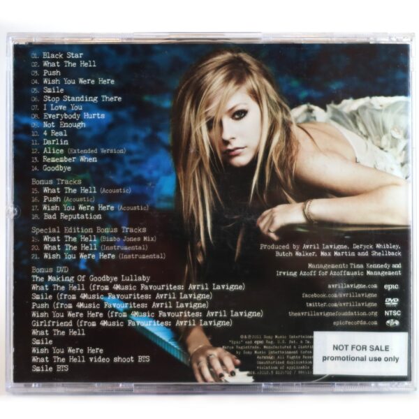 Avril Lavigne - Goodbye Lullaby Special Edition Korean Album CD Promo Korea