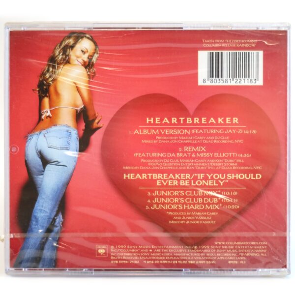 Mariah Carey - Heartbreaker Korean Sealed Maxi Single Album CD Korea