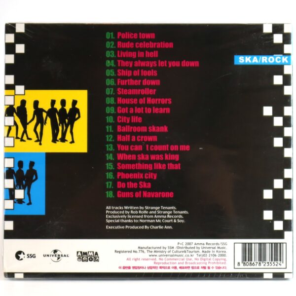 Strange Tenants ‎- Rude Celebration Korean Album Sealed CD Korea