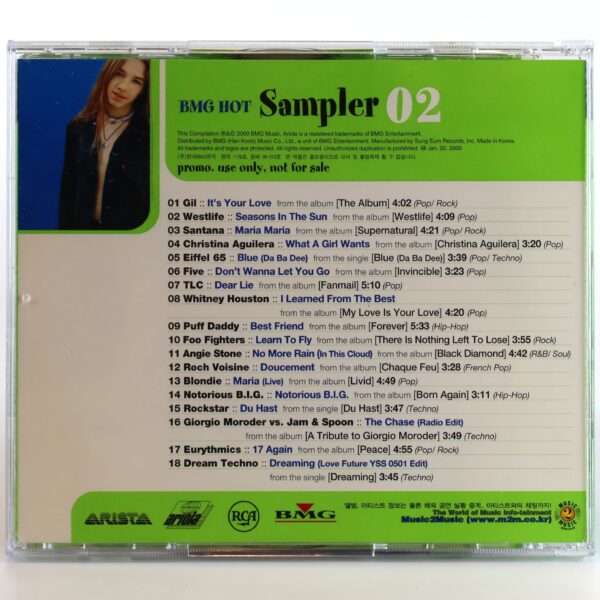 Gil Ofarim Cover BMG Hot Sampler 02 2000 Sampler CD Korea