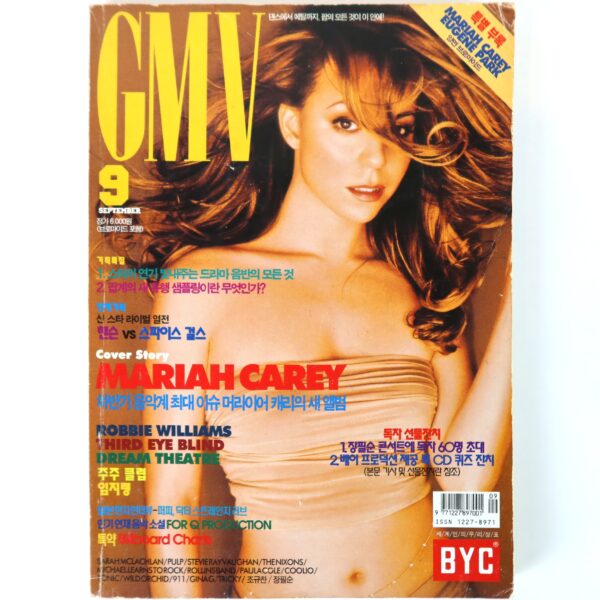 Mariah Carey in GMV Music Magazine Korea September 1997 Spice Girls