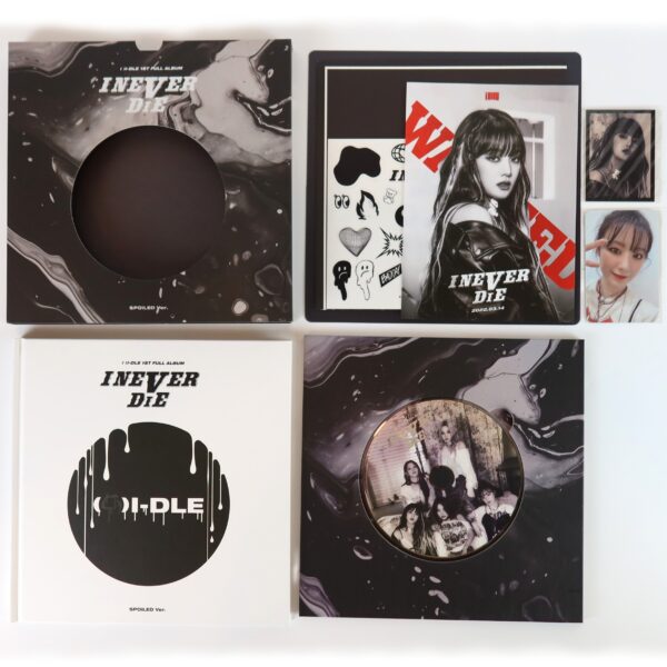 (G)I-DLE - I Never Die [Spoiled Ver.] 1st Full Album CD Gidle 2022