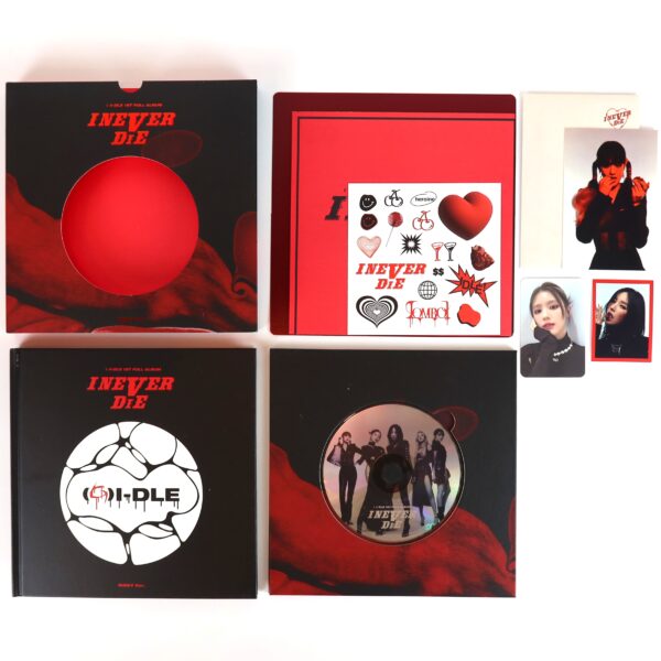 (G)I-DLE - I Never Die [Risky Ver.] 1st Full Album CD Gidle 2022 Promo