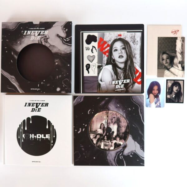 (G)I-DLE - I Never Die [Spoiled Ver.] 1st Full Album CD Gidle 2022 Promo