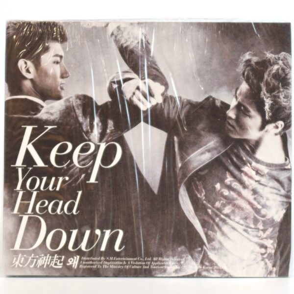 TVXQ - Keep Your Head Down 5th Album CD Sealed 2011 Tohoshinki DBSK K-Pop