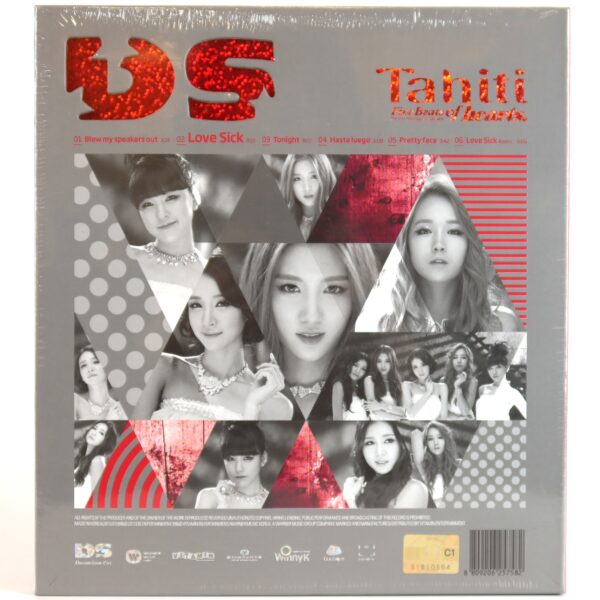 Tahiti - Five Beats Of Hearts 1st Mini Album Sealed CD K-Pop 2013