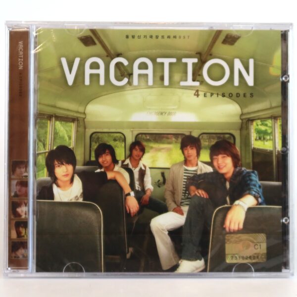 TVXQ - Vacation 4 Episodes OST CD Sealed Dong Bang Shin Ki Tohoshinki 2006