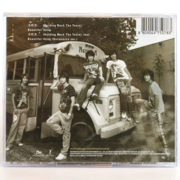 TVXQ - Vacation 4 Episodes OST CD Sealed Dong Bang Shin Ki Tohoshinki 2006