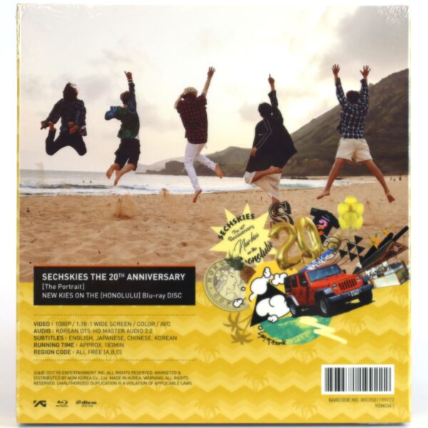 Sechskies - The Portrait - New Kies On The Honolulu Blu-Ray Sealed 2017