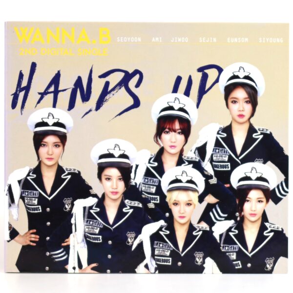 Wanna.B - Hands Up 2nd Digital Single Signed Autographed CD Promo K-Pop 2015