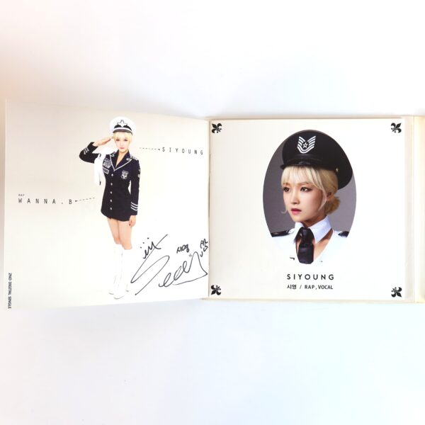Wanna.B - Hands Up 2nd Digital Single Signed Autographed CD Promo K-Pop 2015