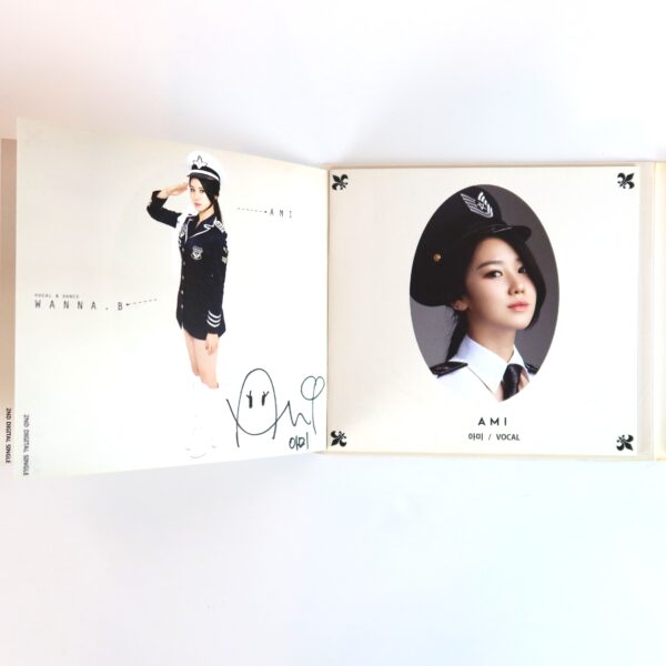 Wanna.B - Hands Up 2nd Digital Single Signed Autographed CD Promo K-Pop 2015