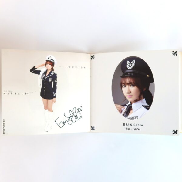 Wanna.B - Hands Up 2nd Digital Single Signed Autographed CD Promo K-Pop 2015