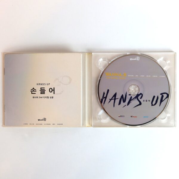 Wanna.B - Hands Up 2nd Digital Single Signed Autographed CD Promo K-Pop 2015