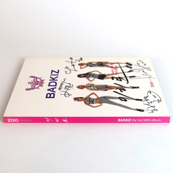 Badkiz - Come Closer 3rd Mini Album Signed Autographed CD Promo K-Pop 2015