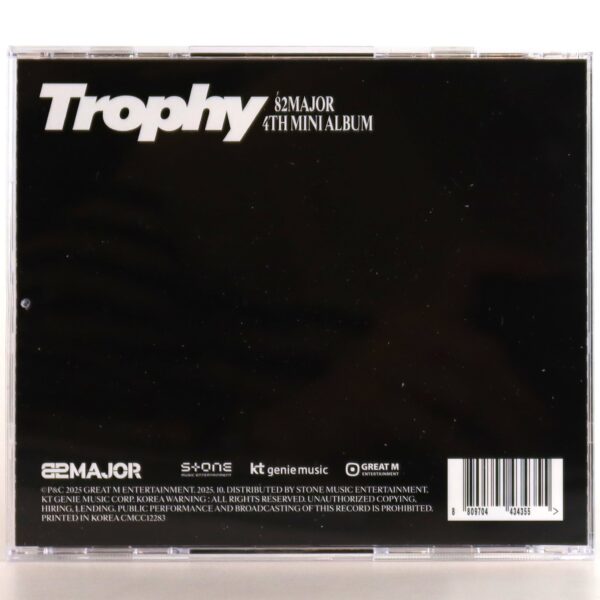 82Major - Trophy 4th Mini Album Signed Autographed CD Promo 2025