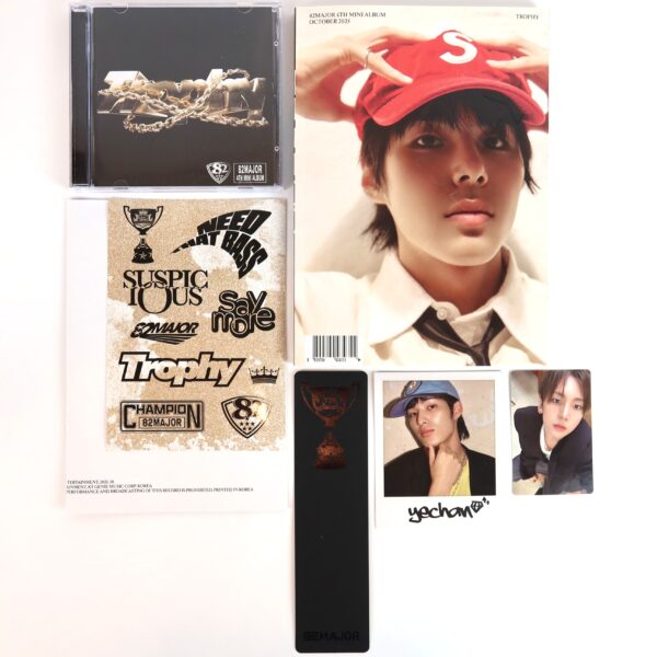 82Major - Trophy 4th Mini Album Signed Autographed CD Promo 2025