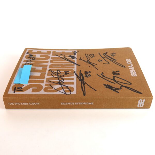 82Major - Silence Syndrome 3rd Mini Album Signed Autographed CD Promo 2025