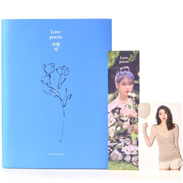 IU - Love Poem 5th Mini Album CD + PC + Bookmark K-Pop 2019