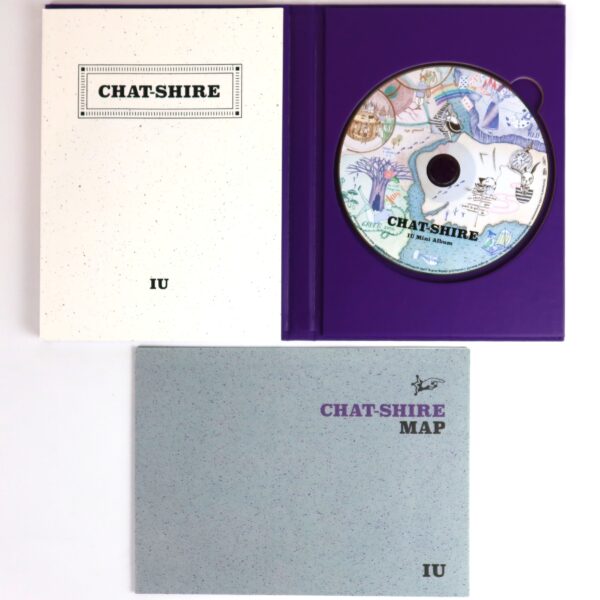 IU - Chat-Shire 5th Mini Album CD + Map 2015 K-Pop