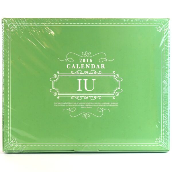 IMG_1067 IU 2016 Calendar Season's Greetings Factory Sealed K-Pop