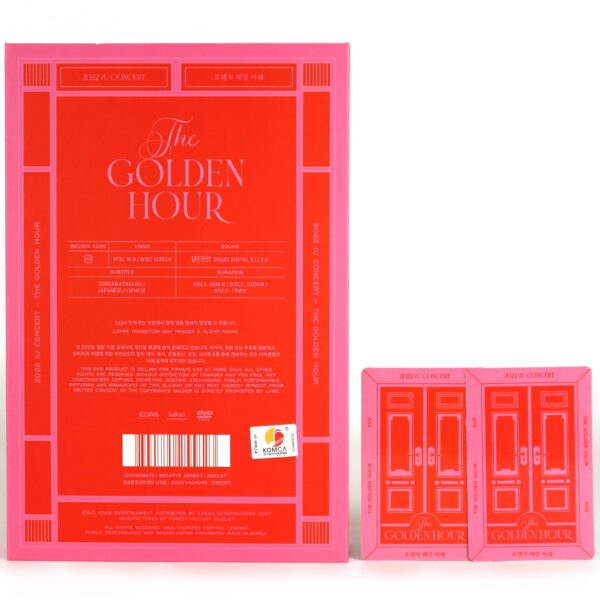 IU - The Golden Hour 2022 IU Concert DVD + Photocards