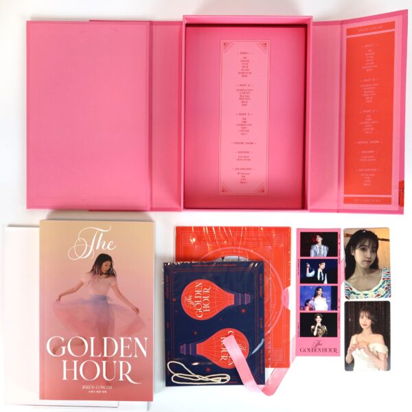 IU - The Golden Hour 2022 IU Concert DVD + Photocards