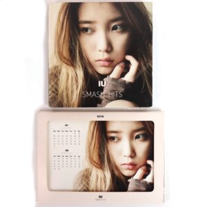 IU - Smash Hits Taiwan Album CD + DVD + Calendar Cards 2016