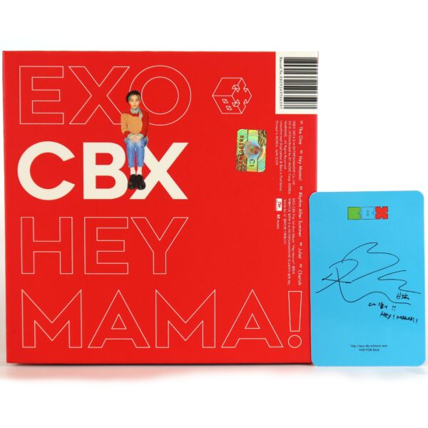 Exo-CBX - Hey Mama! [Xiumin Ver.] Album CD Baekhyun Photocard 2016