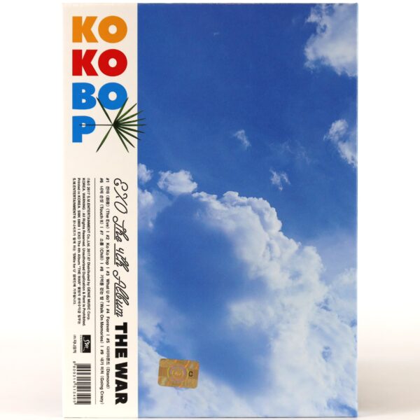 Exo - The War Ko Ko Bop [Korean A Ver.] Album CD No PC 2017 Kokobop