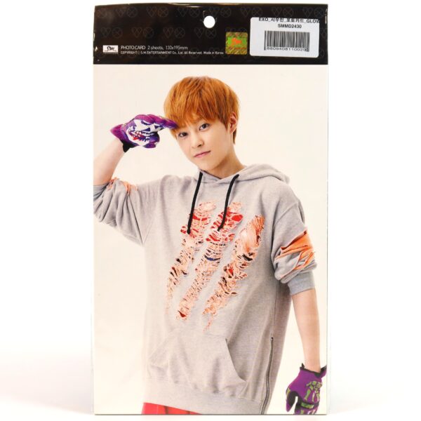 Exo XOXO Xiumin Photo Sheets Photocard Set of 2 SMTOWN Pop Up Goods