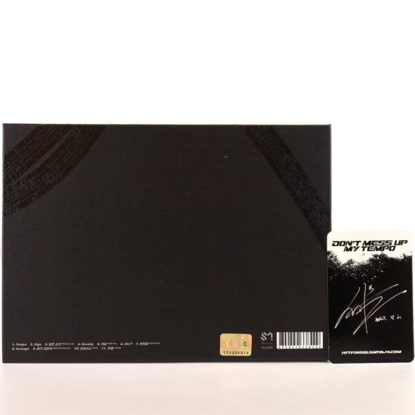 Exo - Don't Mess Up My Tempo [Allegro Ver.] Album CD Sehun Photocard 2018