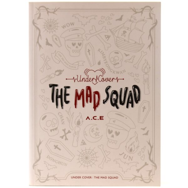 A.C.E - Under Cover: The Mad Squad 2nd Mini Album CD No PC 2019