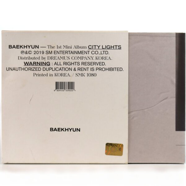 Baekhyun - City Lights [Day Ver.] 1st Mini Album CD No PC 2019 Exo [read]