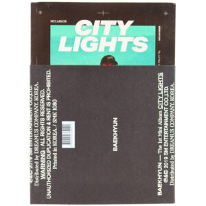 Baekhyun - City Lights [Night Ver.] 1st Mini Album CD No PC 2019 Exo [read]