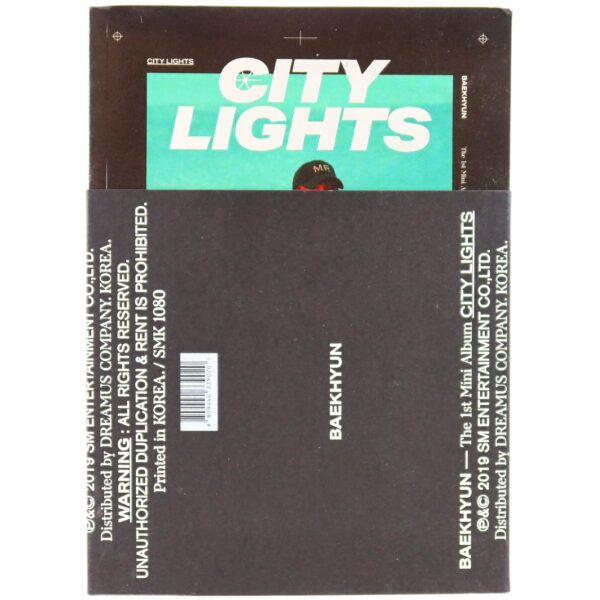 Baekhyun - City Lights [Night Ver.] 1st Mini Album CD No PC 2019 Exo [read]