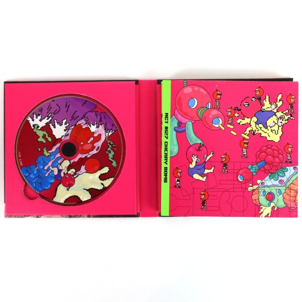 IMG_1253 NCT 127 - Cherry Bomb 3rd Mini Album Signed Autographed Promo CD 2017
