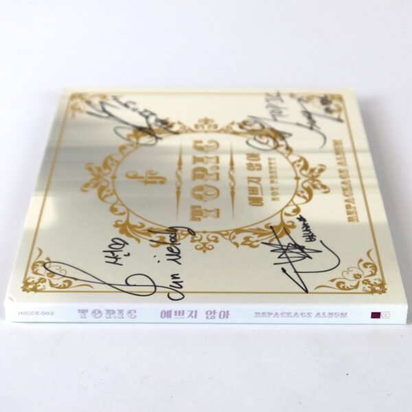 TOP.IC - Not Pretty Signed Autographed CD Album Promo K-Pop 2014 Topic