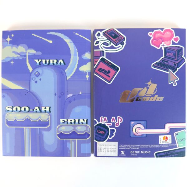 Unicode - Hello World: Code J Ep 1 [B Ver.] Signed Album CD 2024 [damage, read]