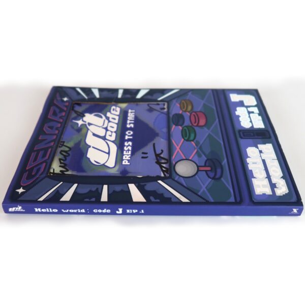 Unicode - Hello World: Code J Ep 1 [B Ver.] Signed Album CD 2024 [damage, read]