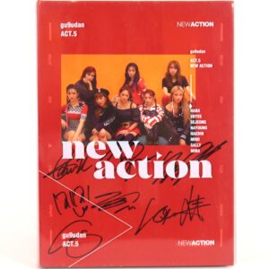 Gugudan - New Action 3rd Mini Album Signed Autographed CD Promo 2018