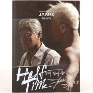 J.Y. Park - Halftime 10th Album EP Signed CD Promo 2013 JY JYP Jinyoung Park
